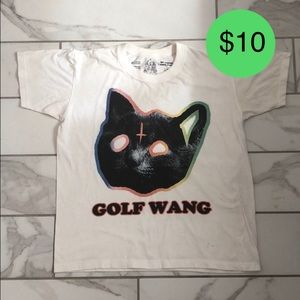 TRON CAT//ODD FUTURE TEE-S
